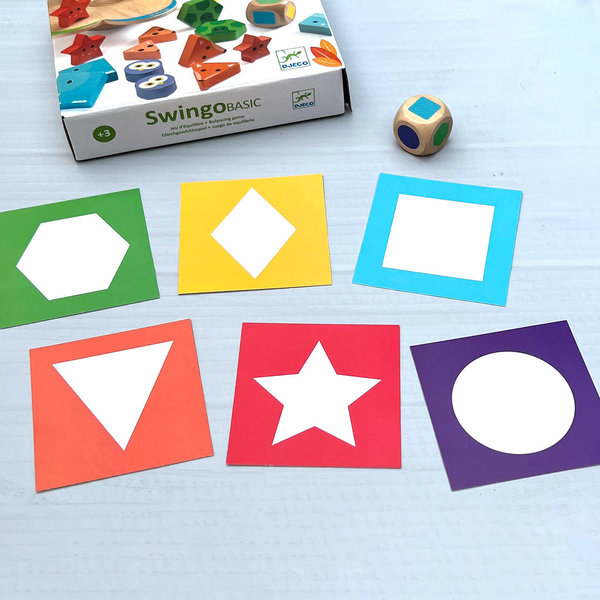 Formen und Farben – Einsteckkarten für Pocket Cube